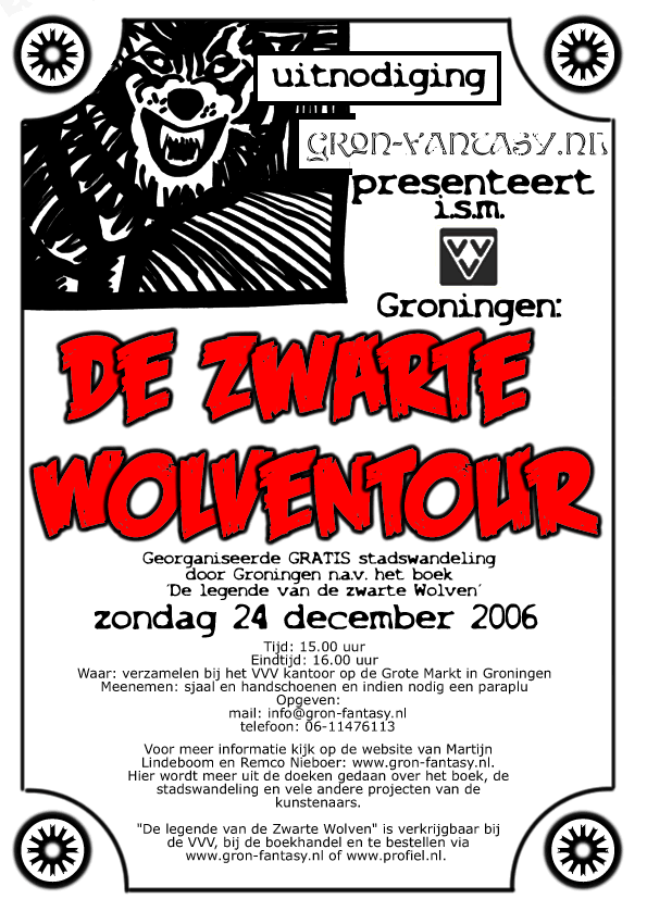 De Zwarte Wolventour 24 december 2006